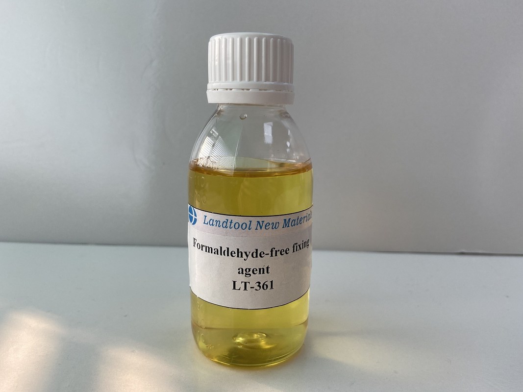 Formaldehyde Free Fixing Textile Auxiliary Agents For Improving Color Fastness