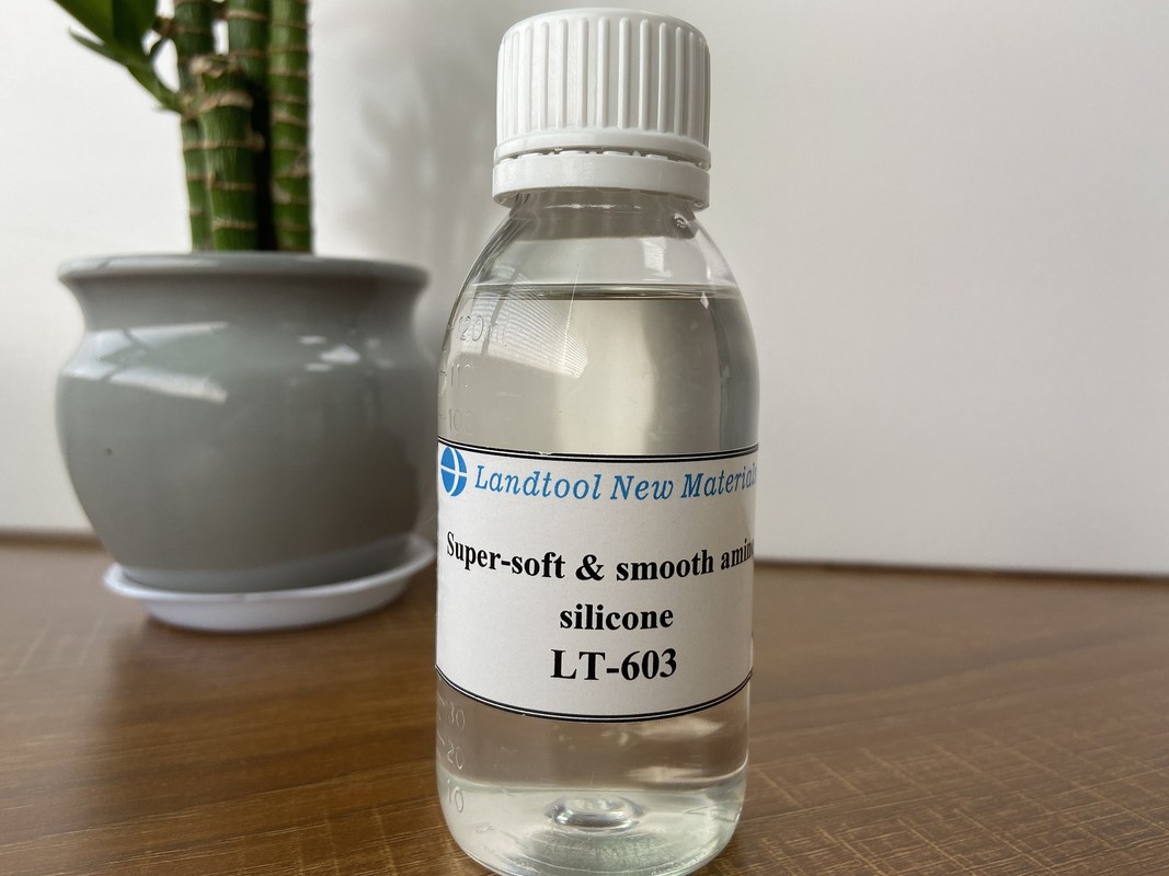 Impart Excellent Fluffy Silicone Oil Emulsifier Transparent Viscous Liquid
