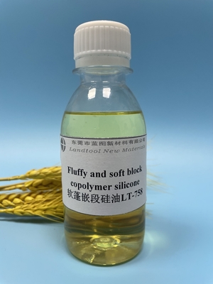Chemical Fibres Silicone Block Copolymer Pale Yellow Transparent Viscous Liquid