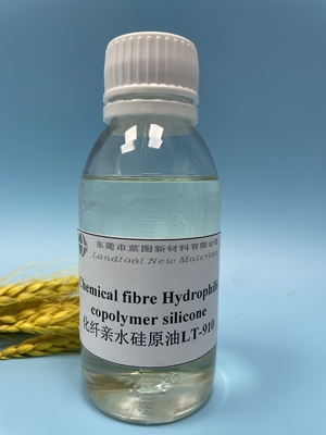 100% Hydrophilic Copolymer Chemical Finishing Of Textiles Yellow Transparent
