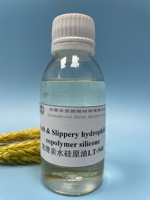 90% Active Content Hydrophilic Silicone Softener For Knitted Fabrics