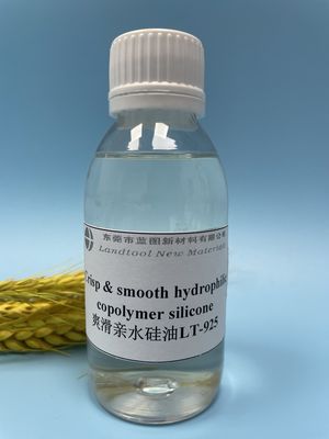 Hydrophilic Copolymer Silicone Chemical Finishing Of Textiles For Natural Fibres